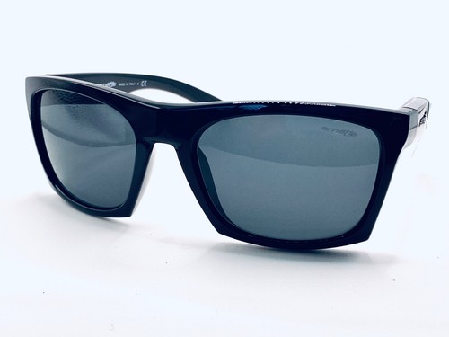 NEW ARNETTE DIBS Gloss Black Grey 4169 04 41 87 3N Sunglasses
