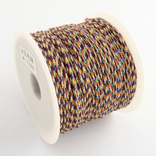 VETEMENTS Cavo in nylon intrecciato  1 5 mm  1 3 iarde  colorato  cavo Dorje  cavo Mala
