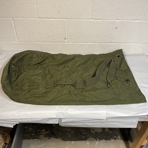 H&M Borsone Borsone Esercito Guerra Vietnam USA Nylon M 1967 Sacco Mare Distribuzione Vintage anni '60