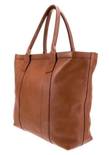 Frank Clegg All Leather Brown Leather Tote Bag Excellent Condition $1000