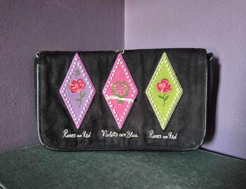 Borsa Lulu Guinness Roses Are Red Violets Are Blue   venduta come da foto