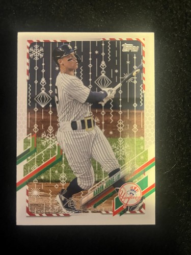 Aaron Judge #HW99 Holiday Card Santa Belt