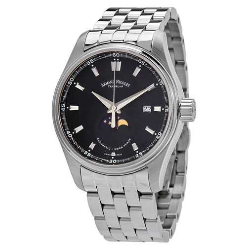 Armand Nicolet MH2 Automatic Black Dial Men's Watch A640L NR MA2640A