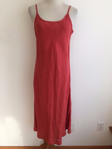 Putomayo Essentials Sleeveless Dress Muted Red Tomato Size 2