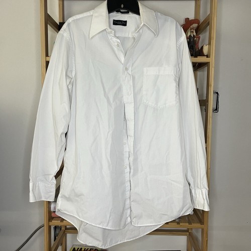 Christian Dior Monsieur camicia bianca abito con bottoni manica lunga