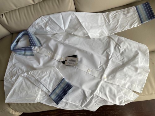 GIANNI VERSACE Vestito Camicia 54 Bianco Uomo