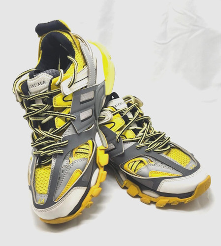 Scarpe da pista Balenciaga 1.0 giallo grigio 542023 taglia EUR 44 US taglia 10 10 5