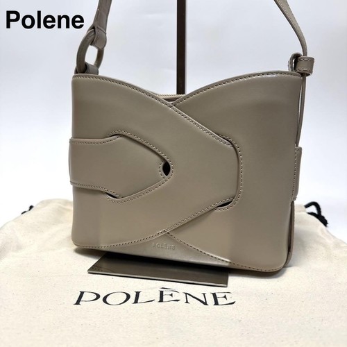 POLÈNE Borsa a tracolla Polene NODDE in pelle con borsa portaoggetti