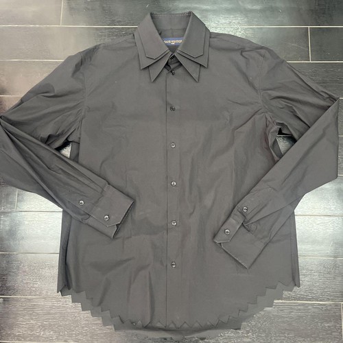 LOUIS VUITTON（LV） Camicia Louis Vuitton colori iconici nera tasca a cerchio