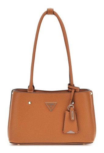GUESS borsa a tracolla Meridian II Shoulder Satchel Bag Cognac