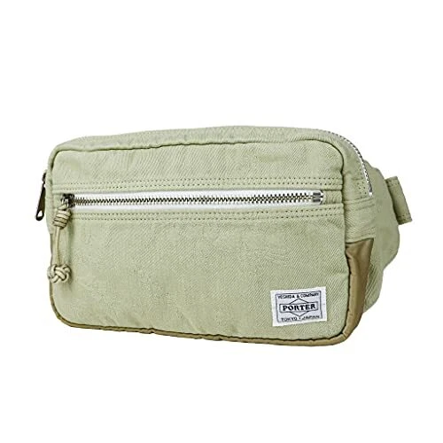 PORTER YOSHIDA YOSHIDA BORSA PORTER WEAVE West 537 053 Beige NUOVA Made In Japan