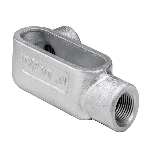 SOUTHWIRE 1/2" Form 7 Gray Iron LL Type Conduit Bodies LL1G7 (Pack of 15)