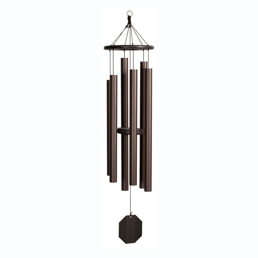 2736 Wind Chime made with powder coated Aluminum tubes in Terra