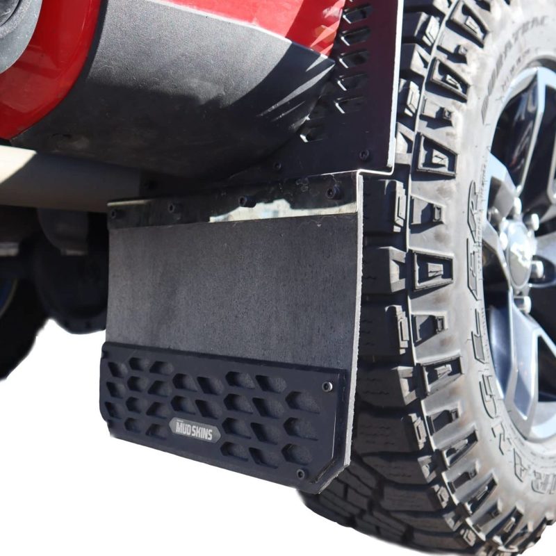 Putco 10 18 Ram HD Dually   (Fits Front)   Set of 2 Mud Skins   HDPE w/ Hex Shield