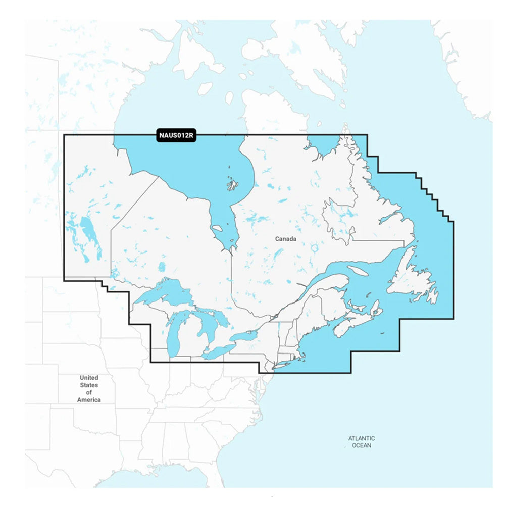 Navionics NAUS012R   Canada, East  Great Lakes   Navionics+ [010 C1466 30]
