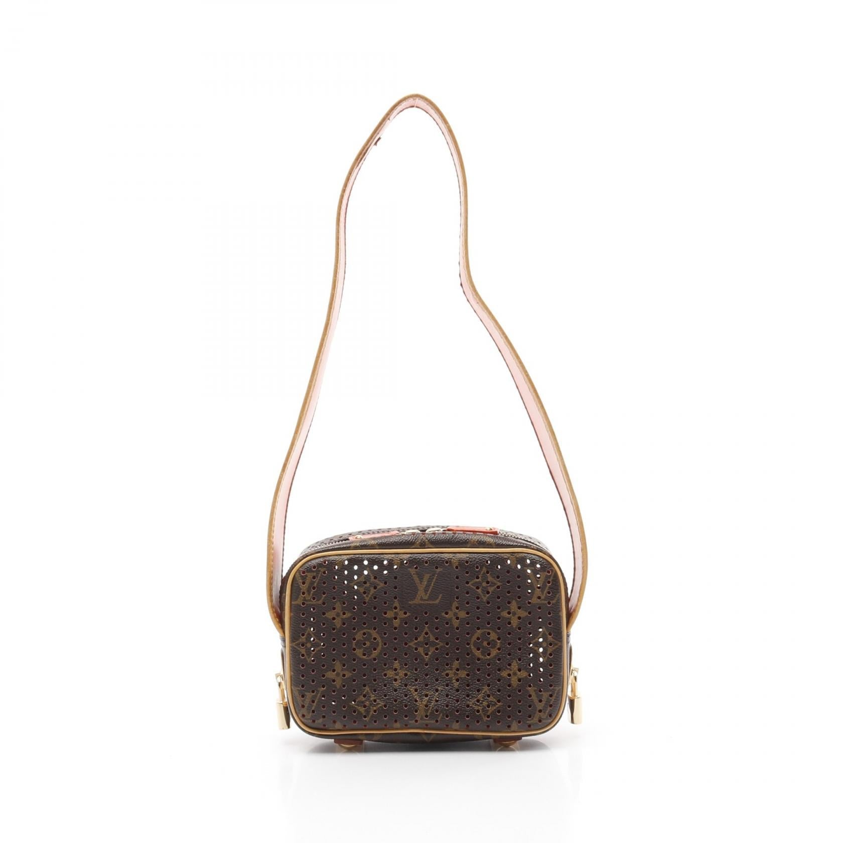 2604 Louis Vuitton Monogram Perfo Mini Trocadero Shoulder Bag