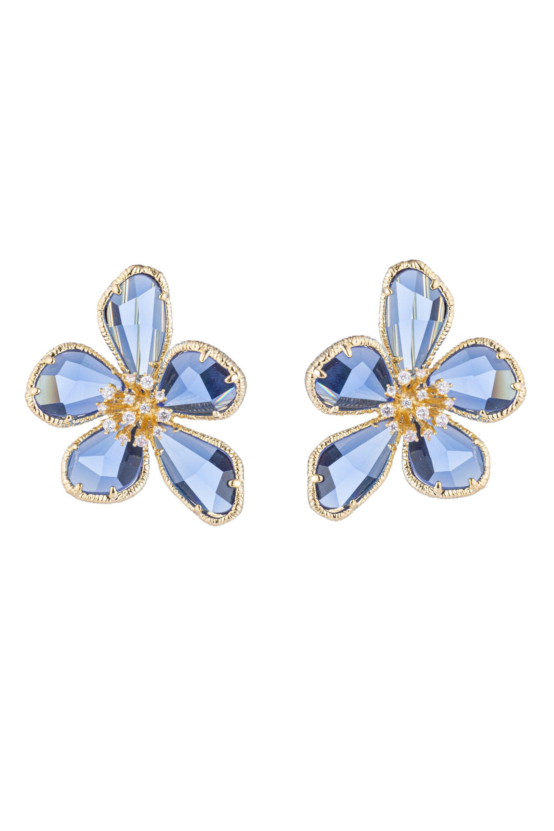 2160 Kolab Earrings   Blue