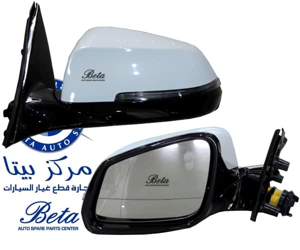 BETAAUTOPARTS BMW 5 Series F10 LCI (2014 2016), Side Mirror with Folding (Left), China, 51167350681