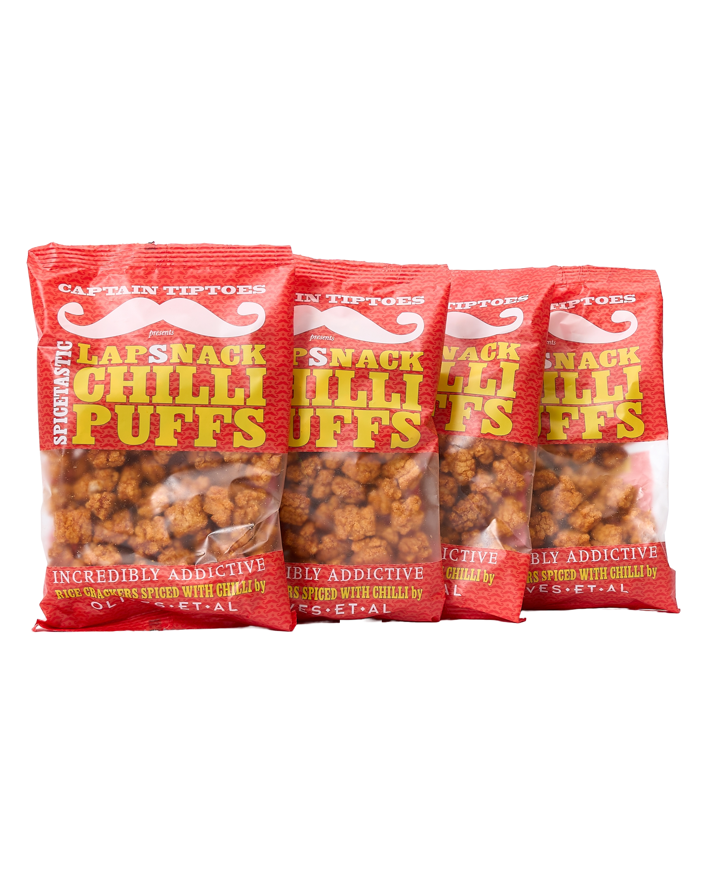 OLIVES ET AL Spicy Chilli Puffs (4 Packs)