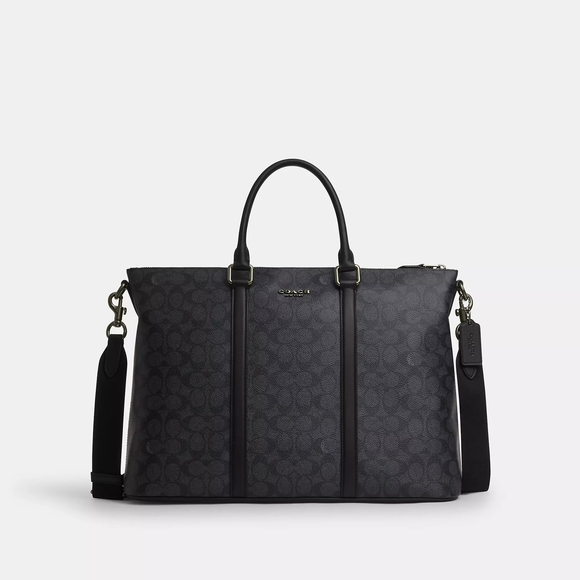 2037 Coach Outlet Caleb Work Bag In Signature Canvas