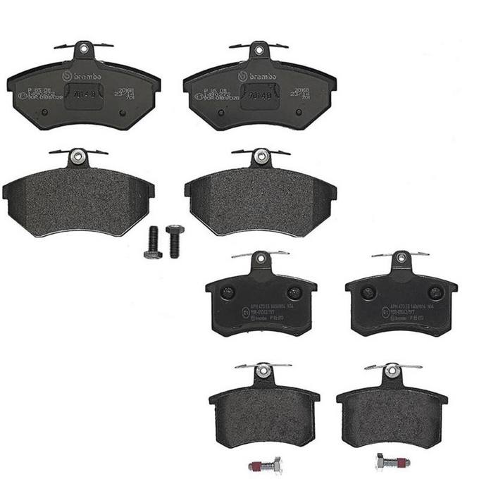 Audi Brembo Brake Kit – Pads Front and Rear (Low Met) 8A0698151B – Brembo 1563213KIT