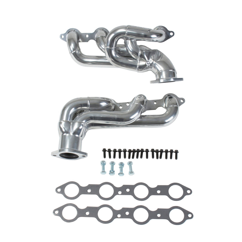 BBK 10 15 Camaro LS3 L99 Shorty Tuned Length Exhaust Headers   1 3/4 Silver Ceramic