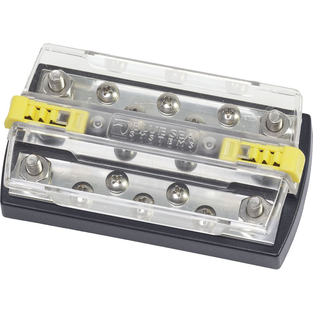 BLUE SEA SYSTEMS Blue Sea 2722 DualBus Plus 1/4" Stud, 5 x 10 32 Screw Terminal [2722]