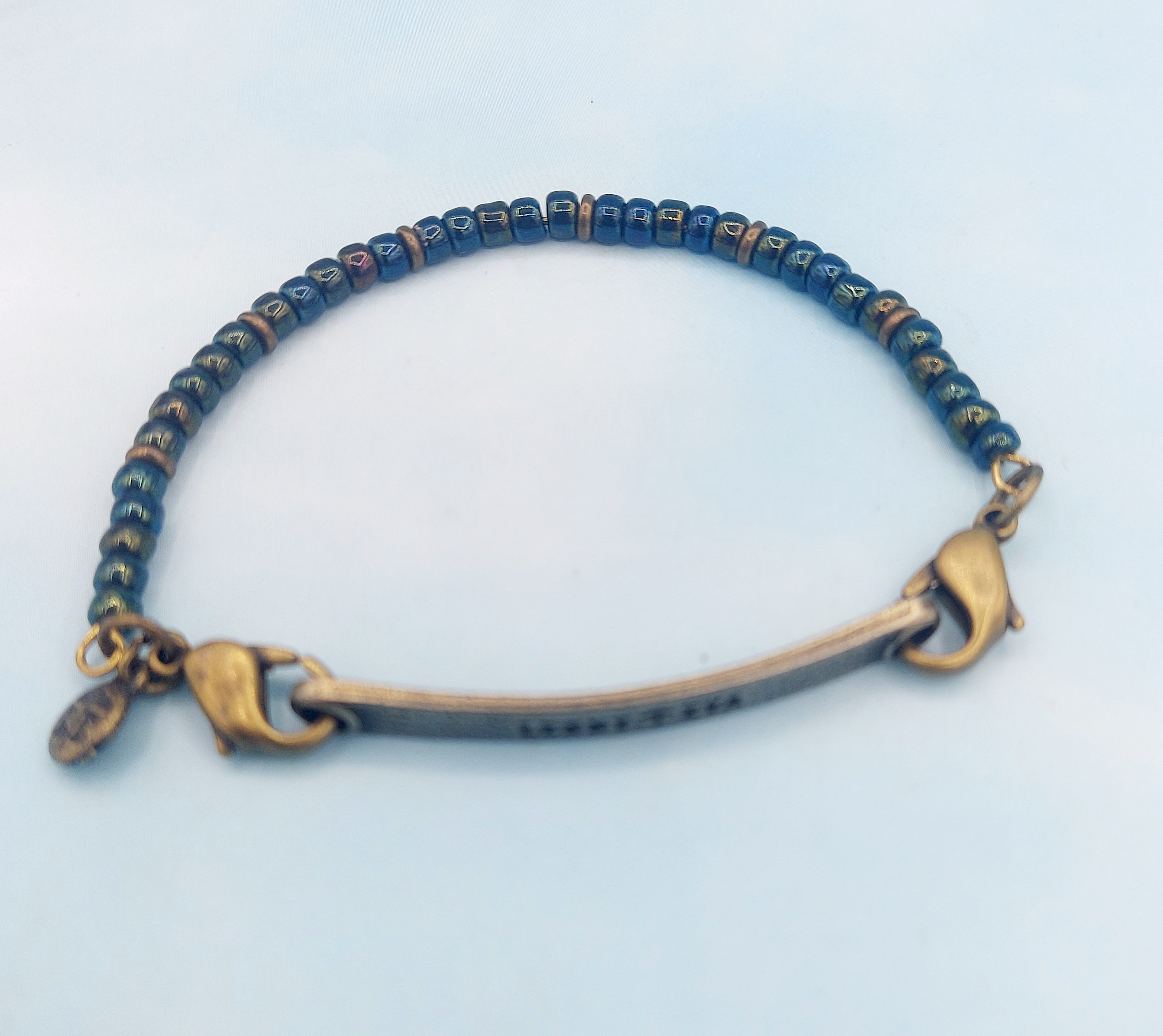 MARIE'S JEWELRY STORE Lenny & Eva Dark Green Bar Bracelet