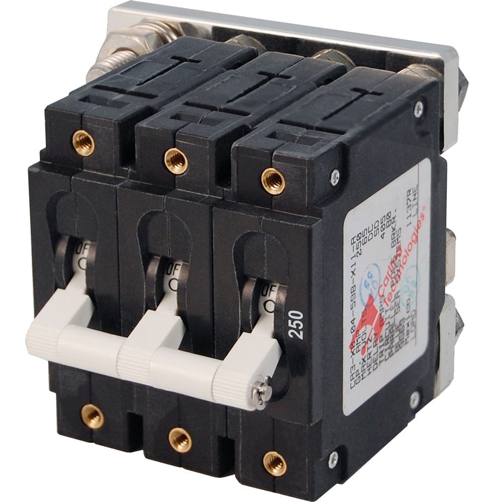 BLUE SEA SYSTEMS Blue Sea 7270 250A C Series Triple Pole Toggle DC Circuit Breaker [7270]
