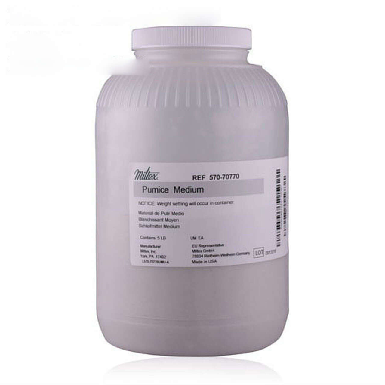 INTEGRA LIFESCIENCES Miltex Pumice Medium grit, 25 Lb