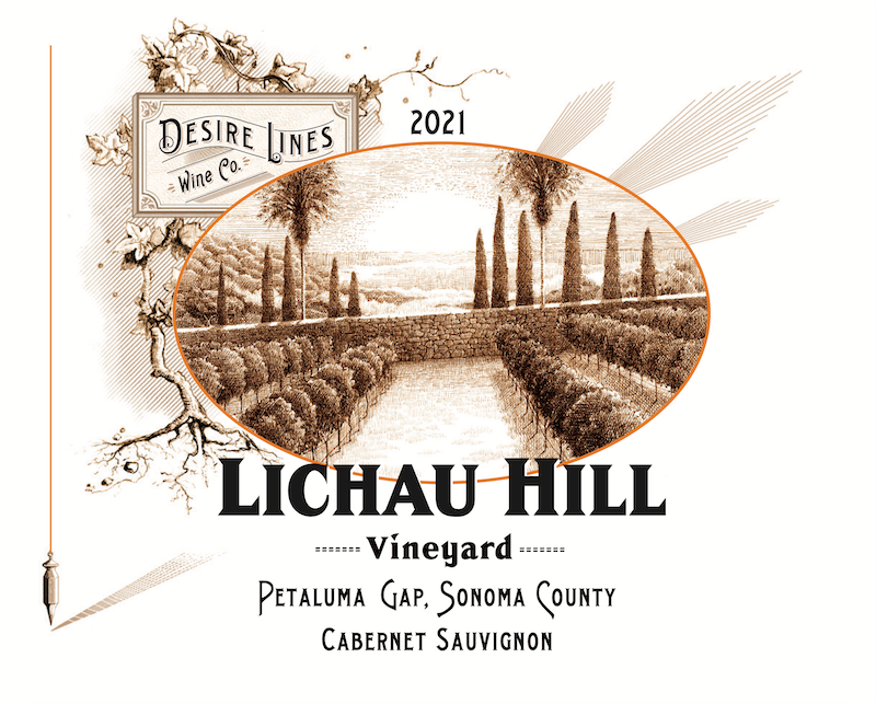 DESIRE LINES CO Desire Lines Wine Co Lichau Hill Cabernet Sauvignon