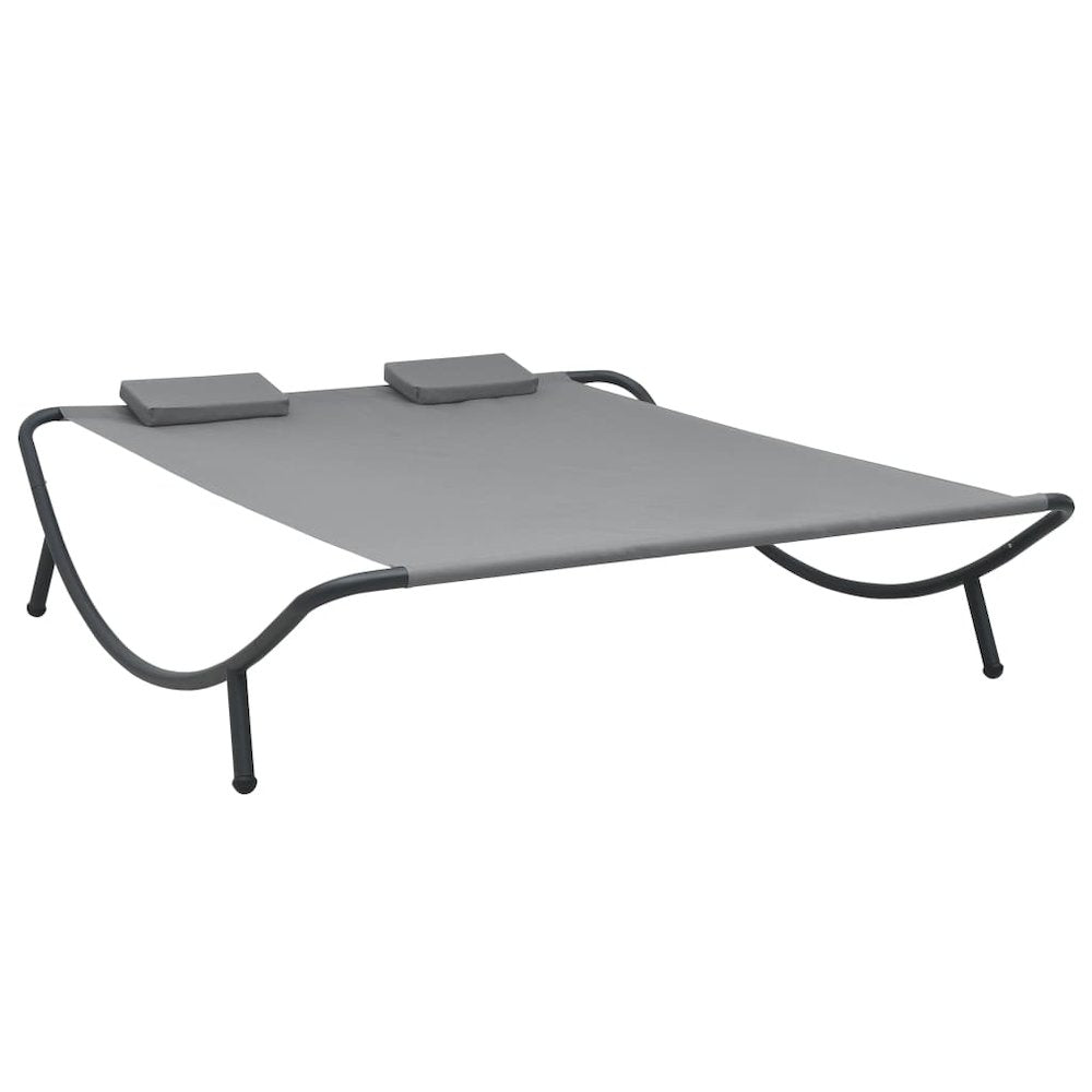 2736 Outdoor Lounge Bed Fabric Anthracite  48076