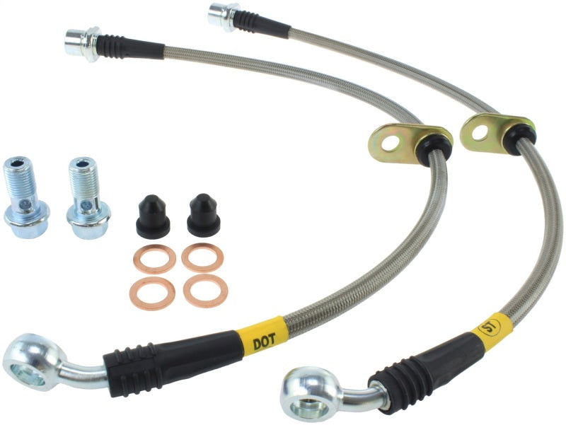 StopTech 00 05 Toyota MR2 Spyder Rear Stainless Steel Brake Lines