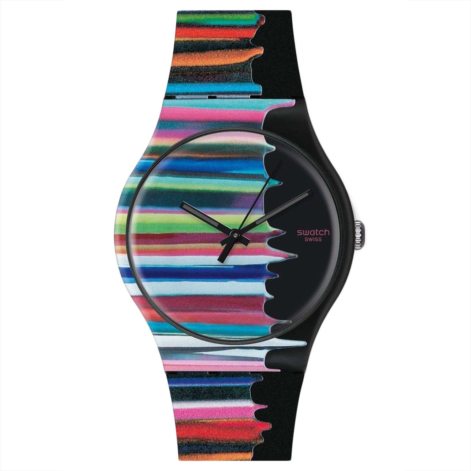2355 Swatch Women's Classic Multicolor Dial Watch