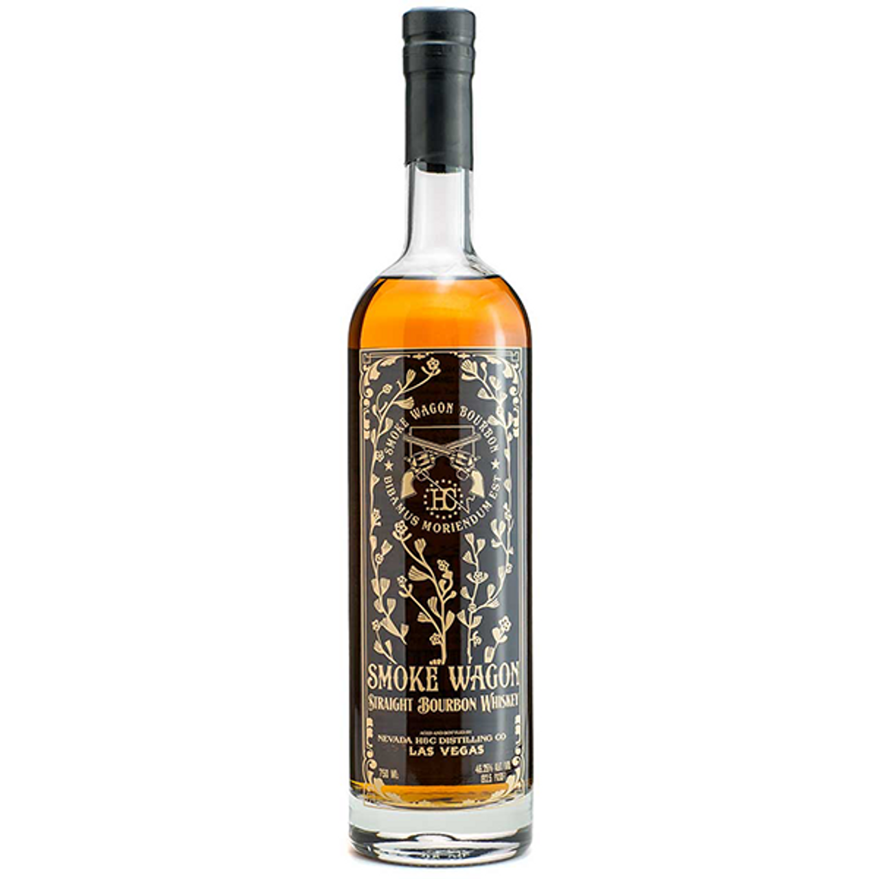 KINGS WINE AND SPIRITS Smoke Wagon Halloween Edition Straight Bourbon Whiskey 750ml