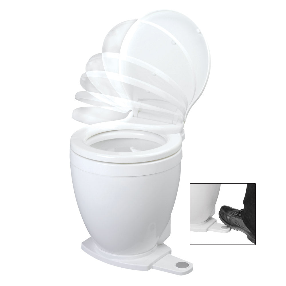 Jabsco Lite Flush Electric 12V Toilet w/Footswitch [58500 0012]
