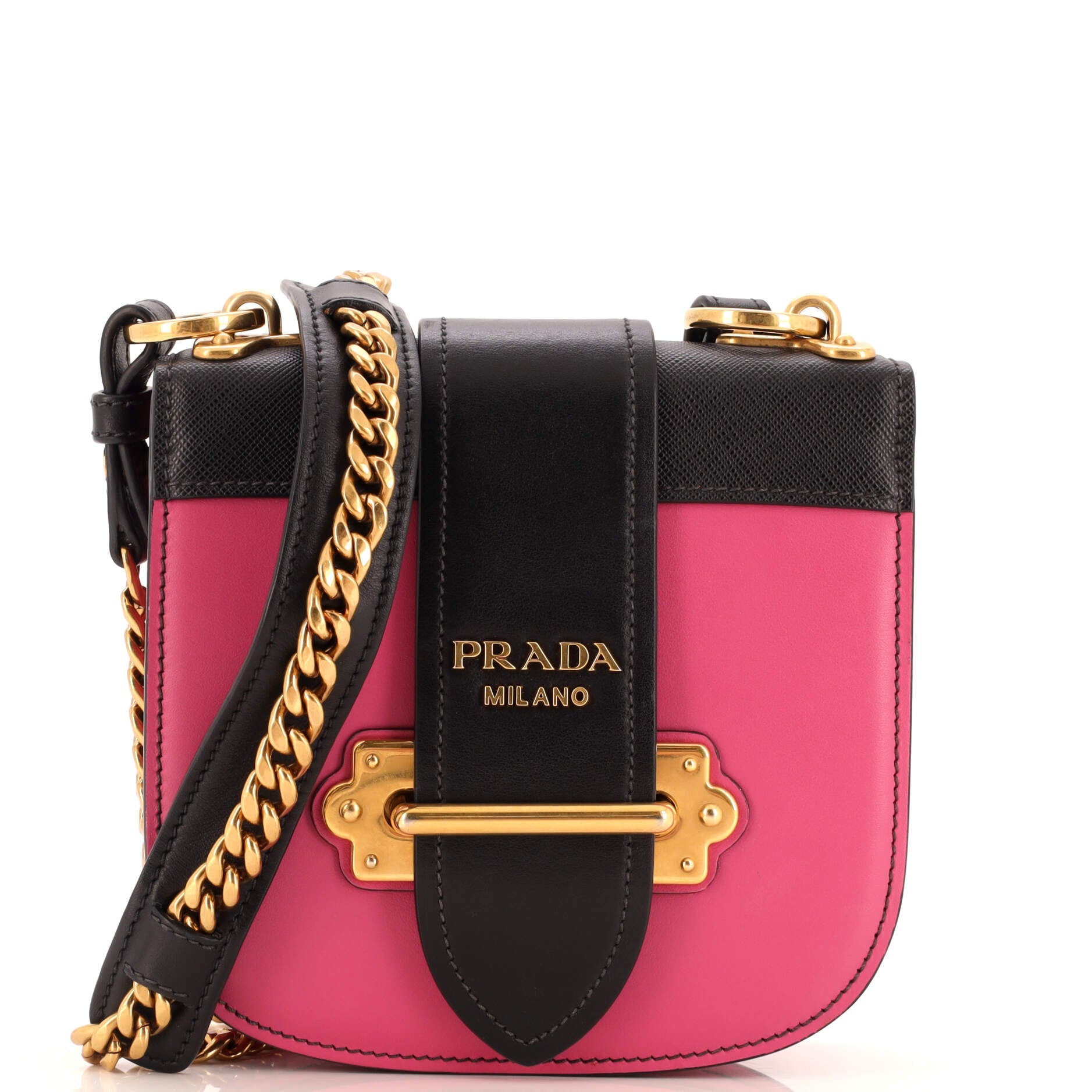 2860 Pionniere Crossbody Bag City Calf with Saffiano Small