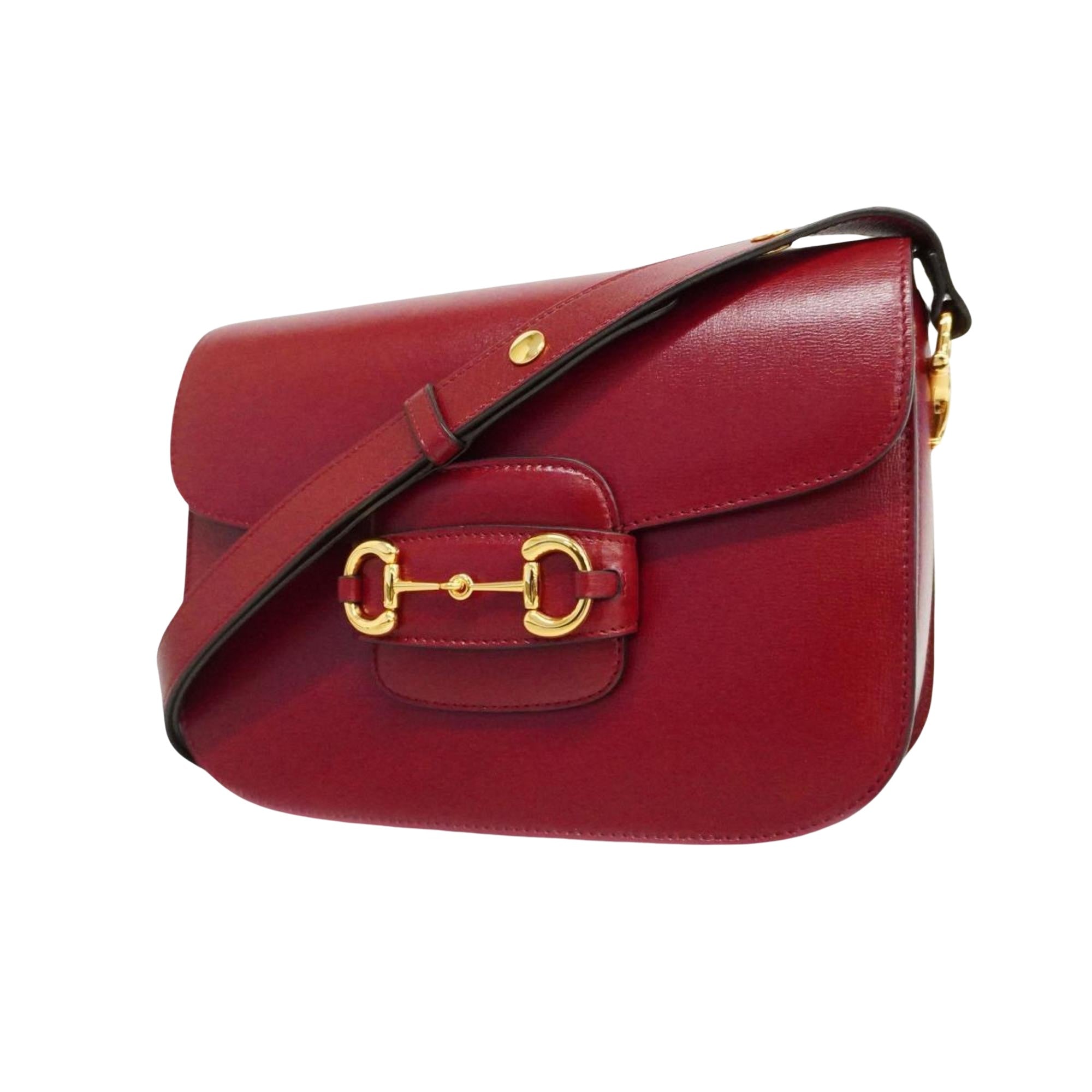 2275 Gucci Horsebit Leather Shoulder Bag (Pre Owned)