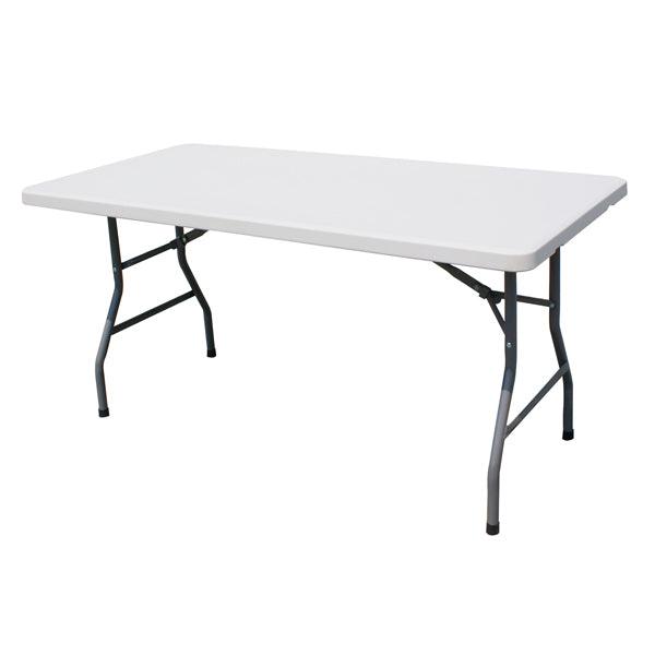 Nella 48" Plastic Solid Folding Table   44488