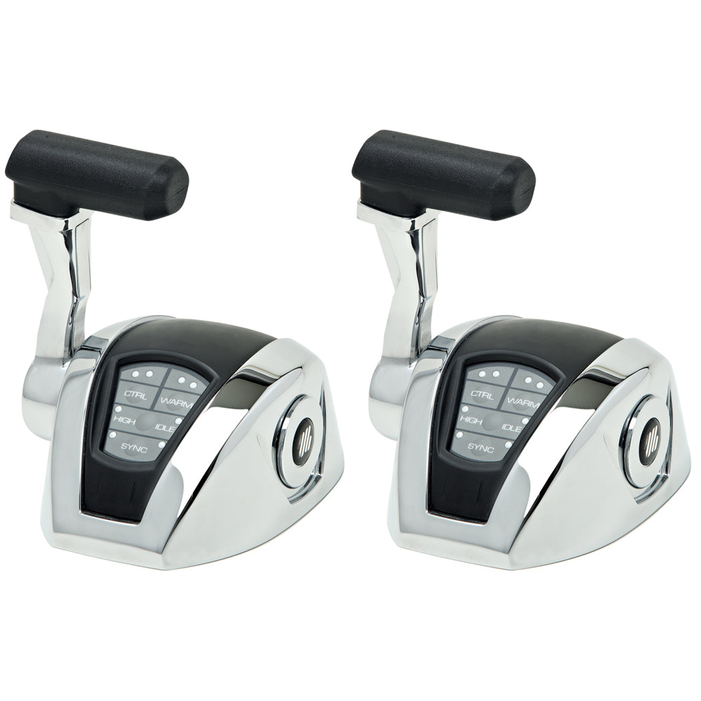 UFLEX USA UFlex Power A Electronic Control Package   Single Engine/Dual Station   Mechanical Throttle/Mechanical Shift [MM12]