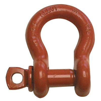CM Columbus McKinnon Screw Pin Anchor Shackles, 2 in Bail Size, 43 Tons, M658A G
