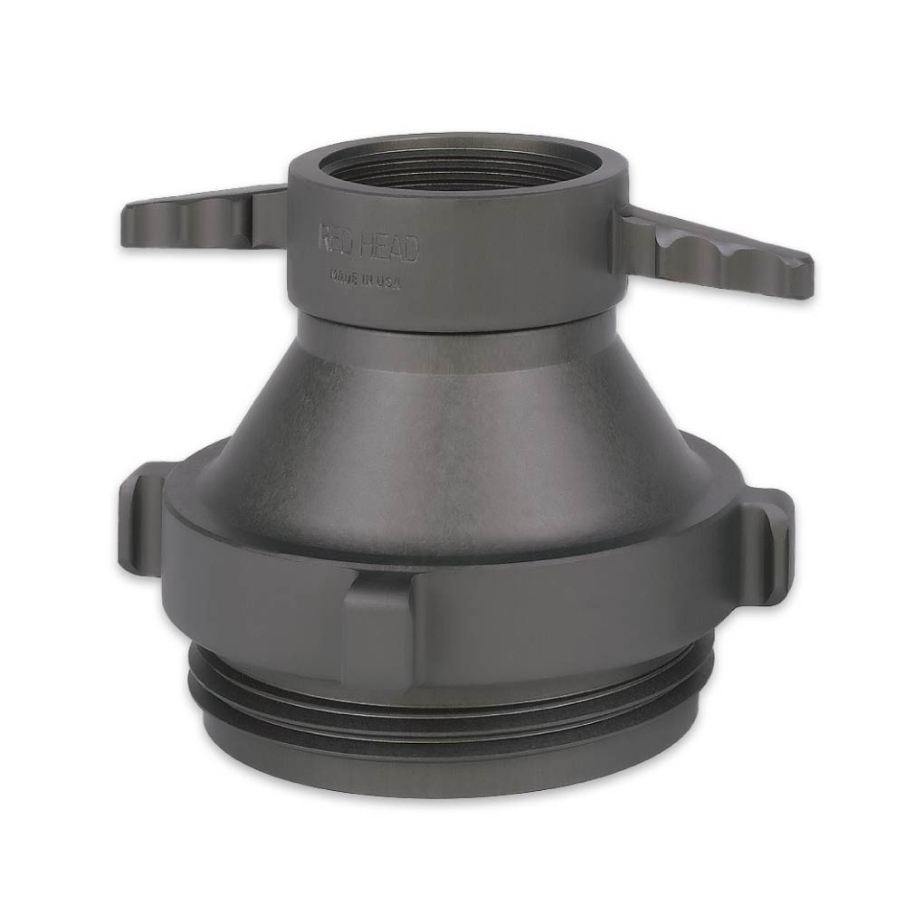 THE FIRE HOSE STORE 4" NH (NST) Female (Swivel Long Handle) x 4" NPSH Male Aluminum Fire Adapter