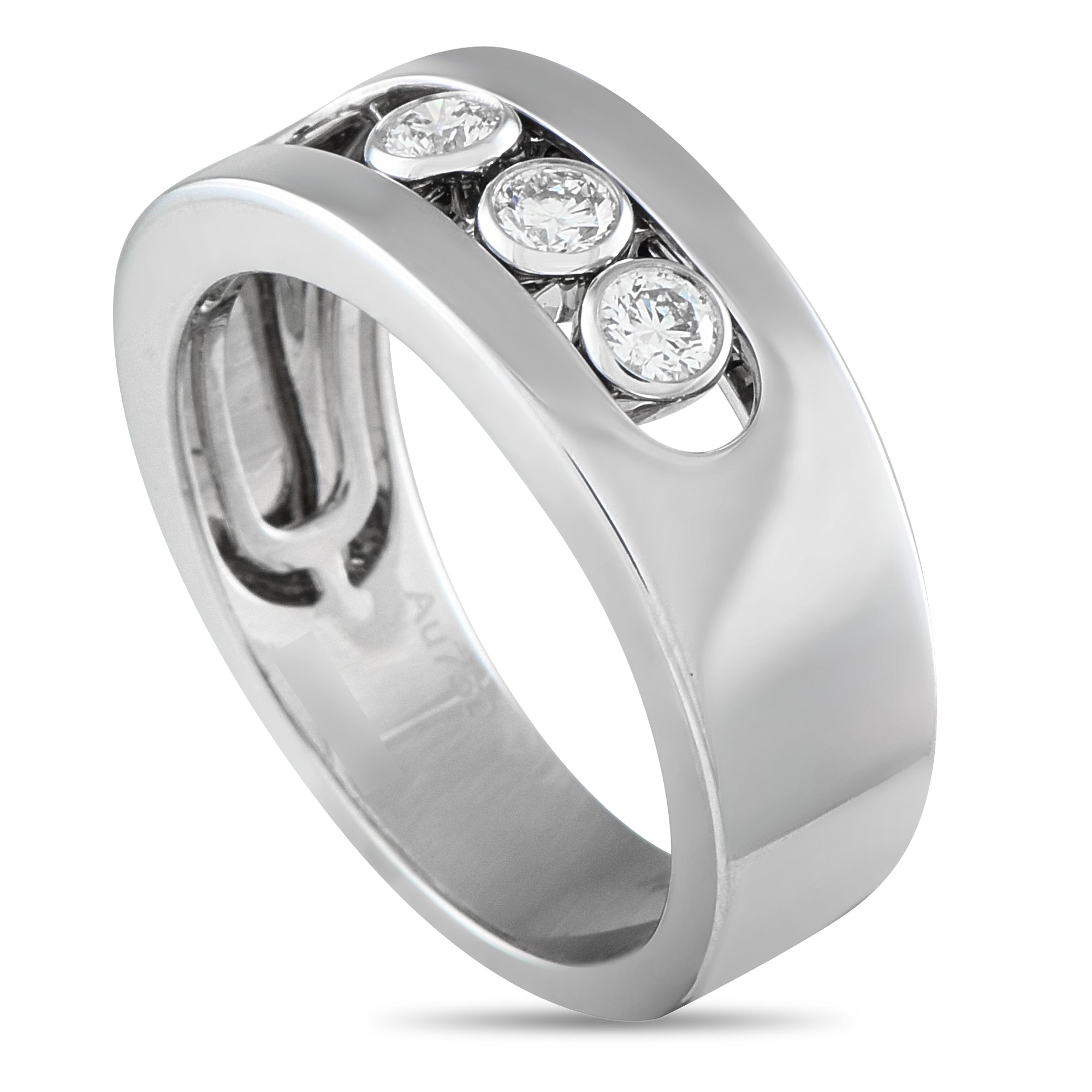2269 Messika Move 18K White Gold 0.25 ct Diamond Ring ME38 021925