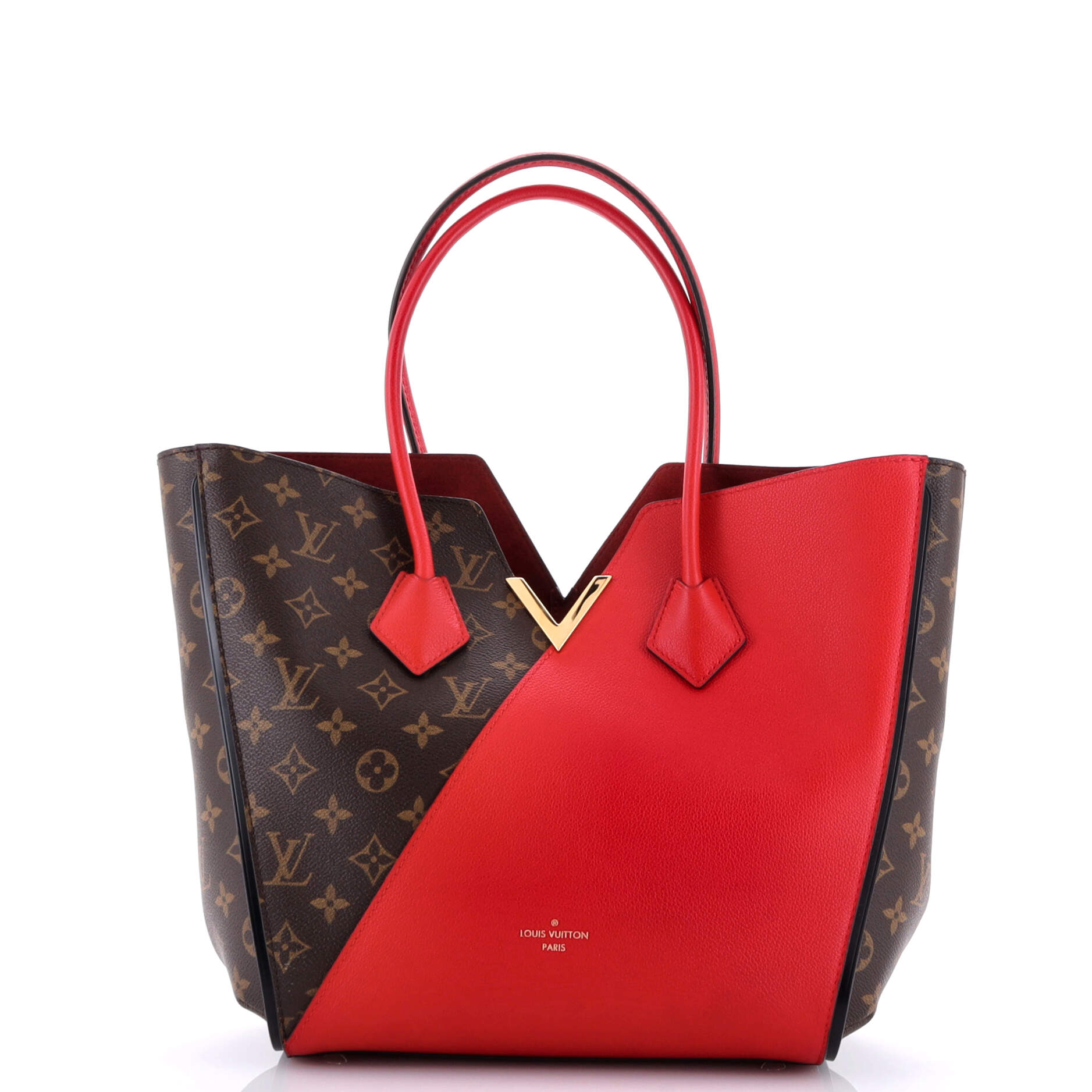 2860 Kimono Handbag Monogram Canvas and Leather MM