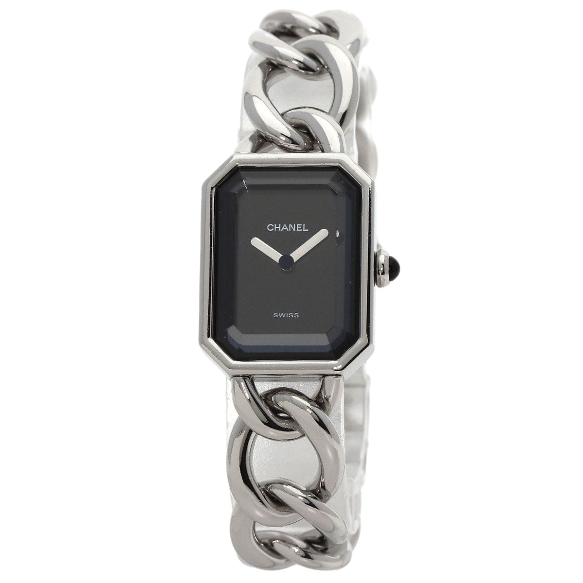 CHANEL Watches Quartz H3248 Stainless Steel Silver Premiere L black dial