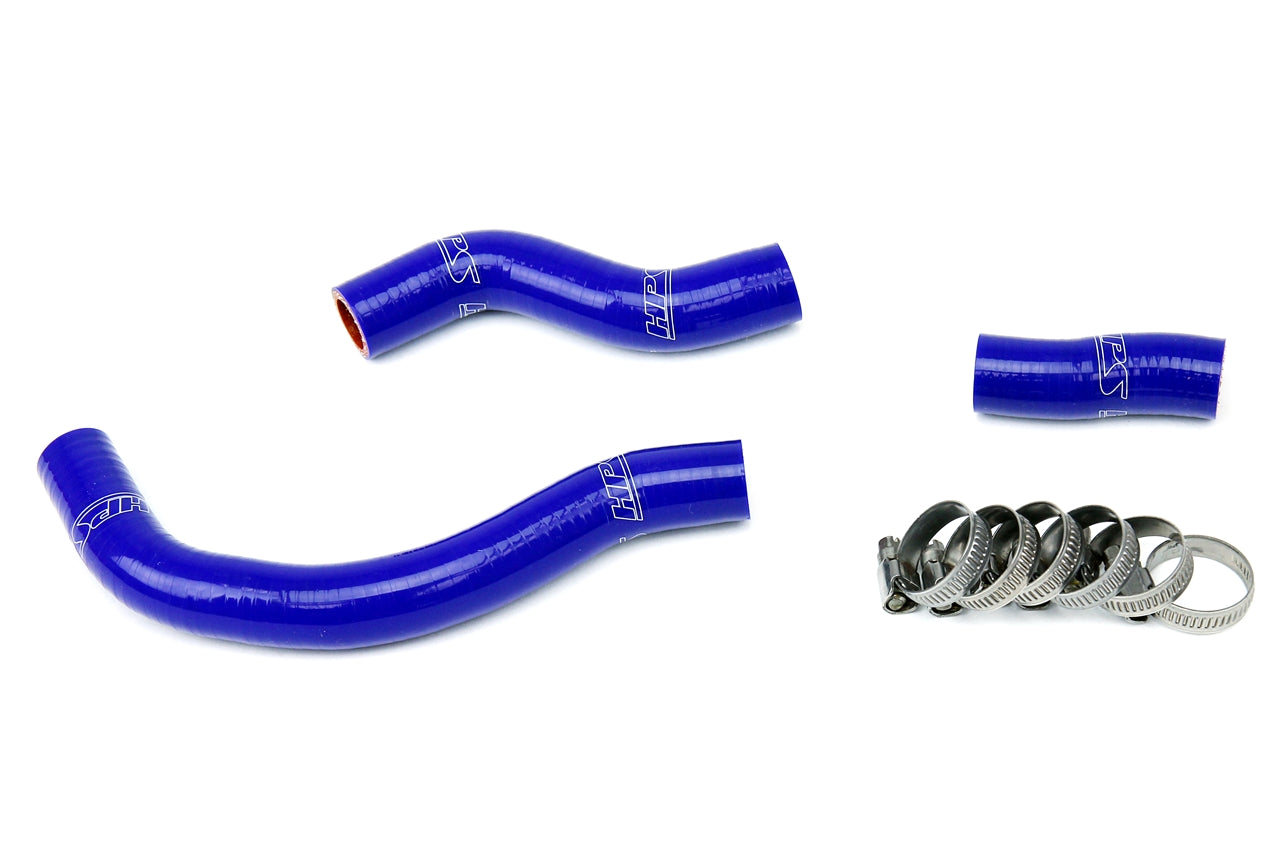 HPS Performance High Temp Reinforced Silicone Radiator Coolant Hose Kit, Blue, 57 1251 BLUE