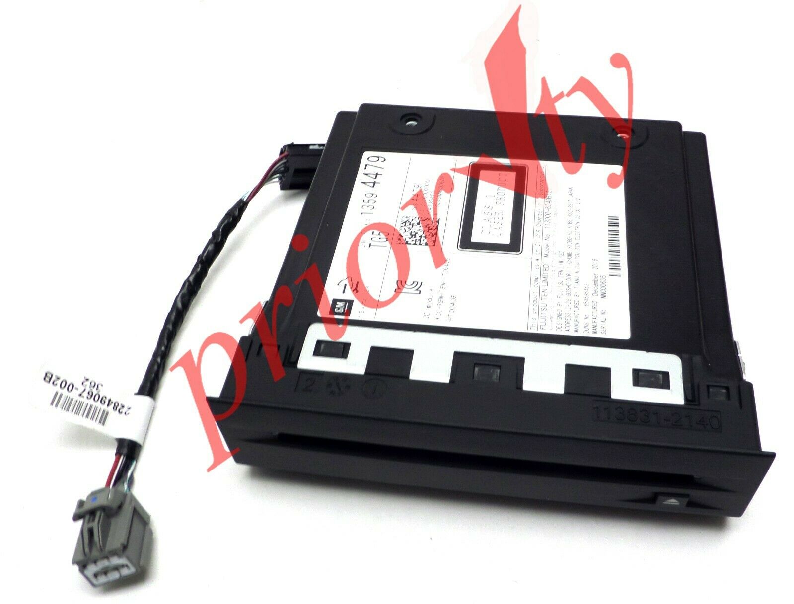 GM 23453029 OEM CD Player with Shelf Harness and Hardware 2016 2017 Cadillac CT6