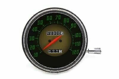 V TWIN MANUFACTURING Speedometer with 2:1 Ratio for Harley Davidson by V Twin