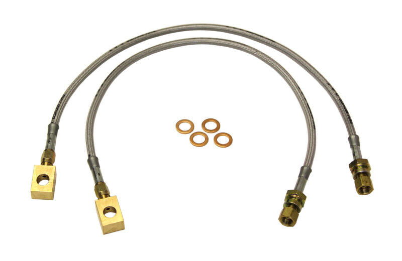 Skyjacker FBL50 Stainless Steel Brake Line Front Fits 1974 1977 Scout II