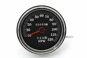V TWIN MANUFACTURING Speedometer with 1:1 Ratio for Harley Davidson by V Twin